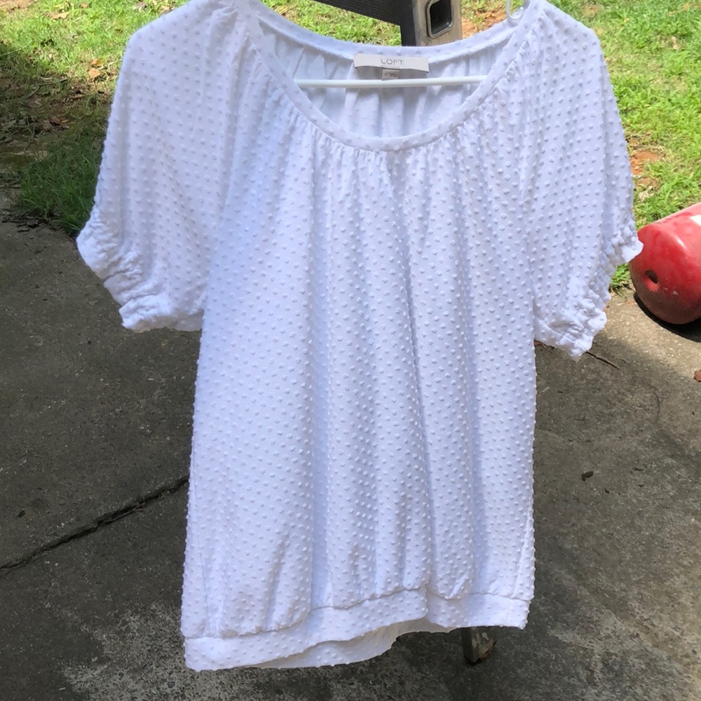 White blouse size small - Loft